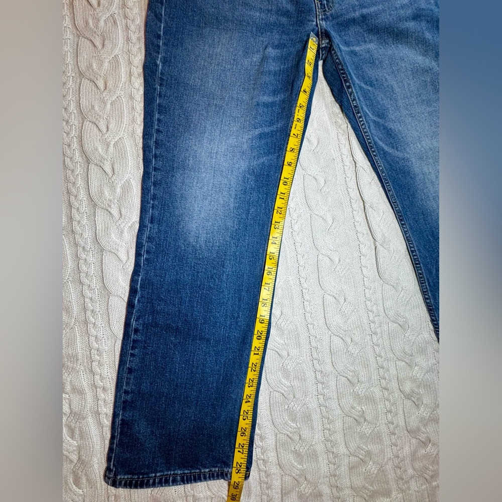 Men’s Levi’s 514 Dark Wash Jeans Straight Leg 38x30 #1552 - Picture 10 of 16